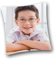 Picture of a boy with reading glasses